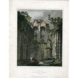 Holyrood Chapel, grabada por J.Greig. Dibujó: L. Clennell