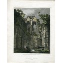 Holyrood Chapel, grabada por J.Greig. Dibujó: L. Clennell