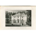 Hermitage of Braid, near Edinburgh grabado por W. Radcliffe en 1830