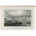 Escocia. North West Angle of Moray Place, Edinburgh, 1833