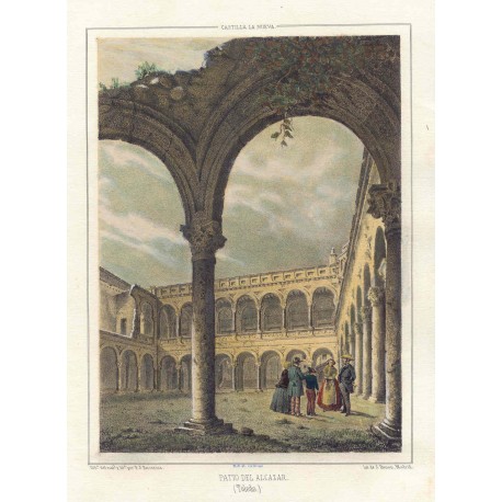 España. Toledo. «Patio del Alcázar»