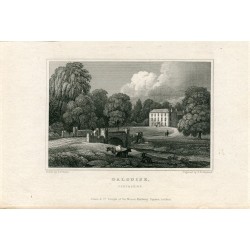 Escocia. Dalguise, dibujado y grabado por Thomas H. Shepherd en 1831