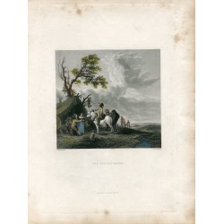 The Sutling Booth grabado por Worthington en 1834