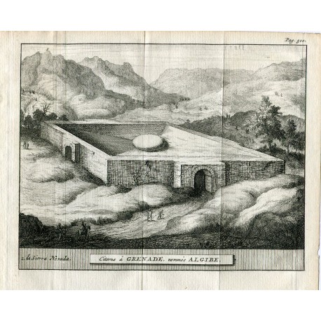 Cisterne á Grenade nommeé Algibe por Pieter van der Aa.