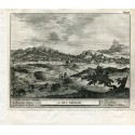 Granada (Andalucía) - Grabado antiguo acero grabado antiguo - Pieter Van der Aa (Álvarez de Colmenar), 1707