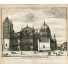 View of the Eglise Cathedrale de Toledo, engraved by Pieter van der Aa.