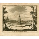 Vue d'un petit etang du Buen Retiro por Pieter van der Aa