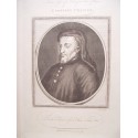 Geoffrey Chaucer. Engraved Goldar (Oxford,1729-London,1795).