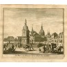 La Place et La Fontaine de la Sebada dans Madrid por Pieter van der Aa