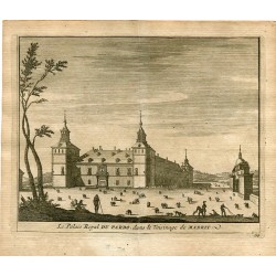 Le Palais Royal du Pardo dans la Voisinage de Madrid por Pieter van der Aa.