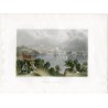 View of Baltimore. After W.H. Barlett. Engraved by S. Fisher (1840)