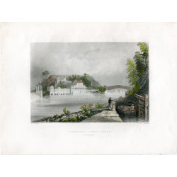 EEUU Schuylkill Water Works, Filadelfia. Grab. por J.C.Armytage