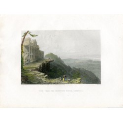 EEUU View from the mountain house, Catskill grab. Por R. Brandard.