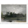 Eton, from the locks. After William Evans. Engraved by J. Redaway (1857)