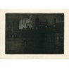 England. Charing Cross Railway Station study by Joseph Pennell