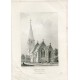 Inglaterra. Peper hara church grabado por  T. Allom, 1840