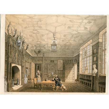 On Stone by W. Walton litografia de M&N Hanhart, 1858, dibujó F.W. Hulme.