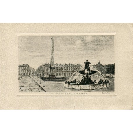 Francia. Paris -Place de la Concorde