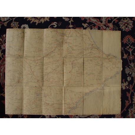 Mapa militar itinerario de España, Alicante, hoja 67