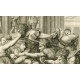 The strage degli Innocenti grabado por Pomp Lapi en 1783 sobre obra de Rafel de Urbina.