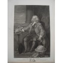Capitaine Thos Coram gravé par William Nutter d'après l'oeuvre de William Hogarth