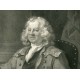 Capitan Thos Coram grabado por William Nutter sobre obra de William Hogarth