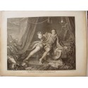Mr. Garrick in the Character of Richard III grabado por William Hogarth y Charles Grignion
