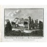 Grabado Grace Dieu Nunnery in Rutlandshire por Hawkins