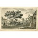 Inglaterra. A view of the Water Mill near Lewisham grabado por J. Cleveley en 1770