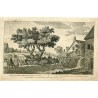 Inglaterra. A view of the Water Mill near Lewisham grabado por J. Cleveley en 1770