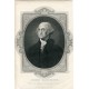 George Washington grabado de una pintura original de Stuart