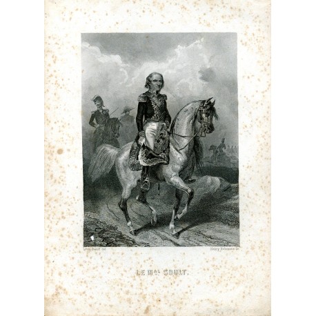 Le Mariscal Soult grabado por Henry Robinson, dibujó Louis David