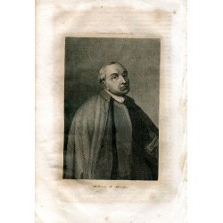 Ambrosio de Morales grabado porAntonio Roca Sallent en 1864