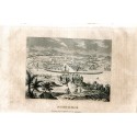 La ciudad de Mejico grabado por P. Alabern  y publicado por J.Vazquez en La Habana  en 1864