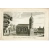 The N.W. view of Willien Church Bucks grabado por W.P. en 1792