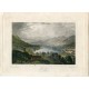 Escocia. Pertshire. Loch Earn  grabado por Joseph Swan 1830