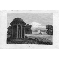 Inglaterra. Moat House. Grabado por J. Greig. Dibujó Storer.