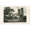 Angleterre. Kent. Abbaye Saint-Augustin gravée par Eliz. Byrne