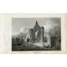 Yorkshire. Howden Church gravée par Barenger.Drew JPNeale.