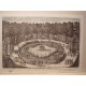 Veue des Bains d´Apollon, situez dans le petit parc de Versailles, a main droite. Dib..y grabó Pierre Aveline (París,1656-1722)