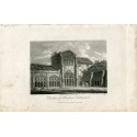 Cloister of Hereford Cathedral grabado publicado en 1815,