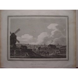 Francia. París. «From the South Boulevard» Published by Thomas Kelly Paternoster Row 1816.