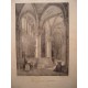 Francia. «Cahtedrale de Senlis». Dib. Nicolas Chapuy (París,1790-1858).Lit. Godefroy Engelmann (Mulhouse,1788-1839)