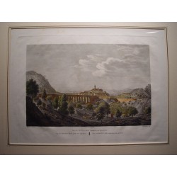 España.Valencia. «Vista de Porta Coeli» Alexander Laborde (1810-11)
