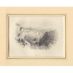 España. Andalucía. Granada. «Vista de Alhama»