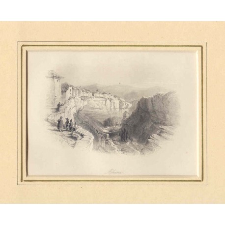 España. Andalucía. Granada. «Vista de Alhama»