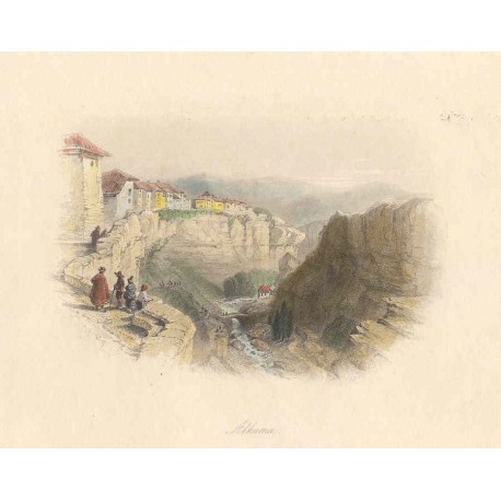 España. Andalucía. Granada. «Vista de Alhama»