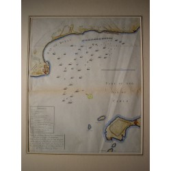 España. Andalucía. «Plano de la Bahia de Cádiz y Rotta»