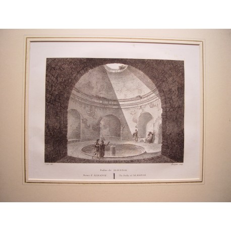 España. Extremadura. Badajoz. «Baños de Alhange» Alexandre Laborde (1810-11)