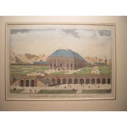 España. Madrid. «Vista general del Palacio de la Zarzuela»